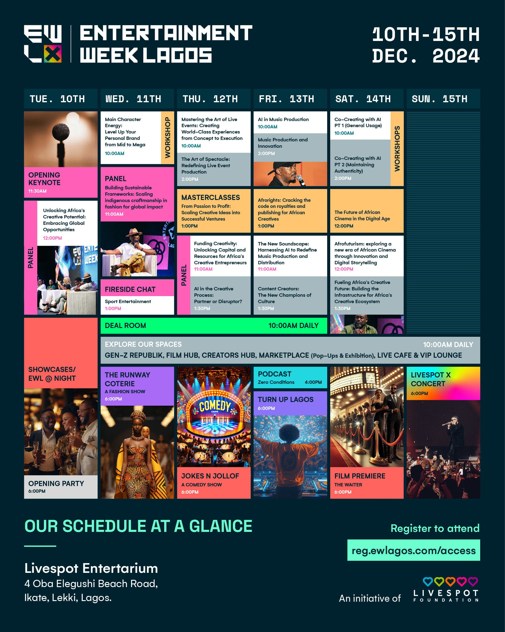 Mark Your Calendars for EWL 2024: The Best of African Film, Fashion, Music, and More