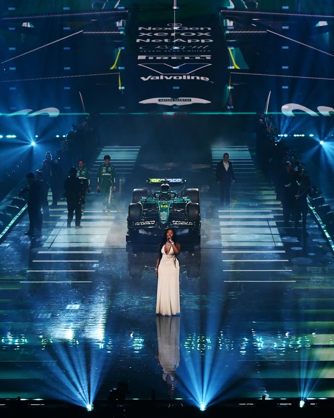 Tems Introduces Aston Martin’s New Race Car With a Live Performance