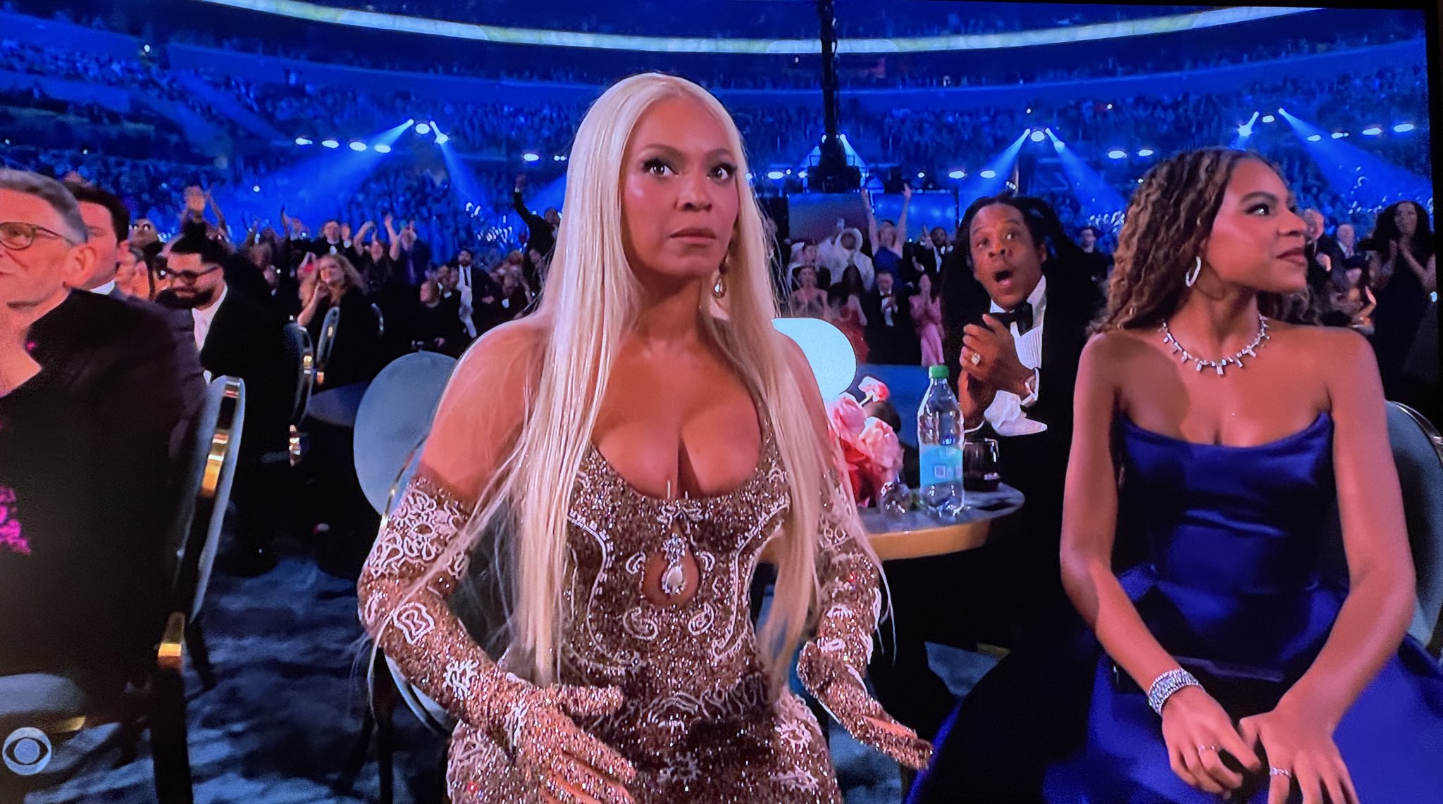 Beyoncé’s Shocked Reaction to Historic Grammy Country Album Win Goes Viral