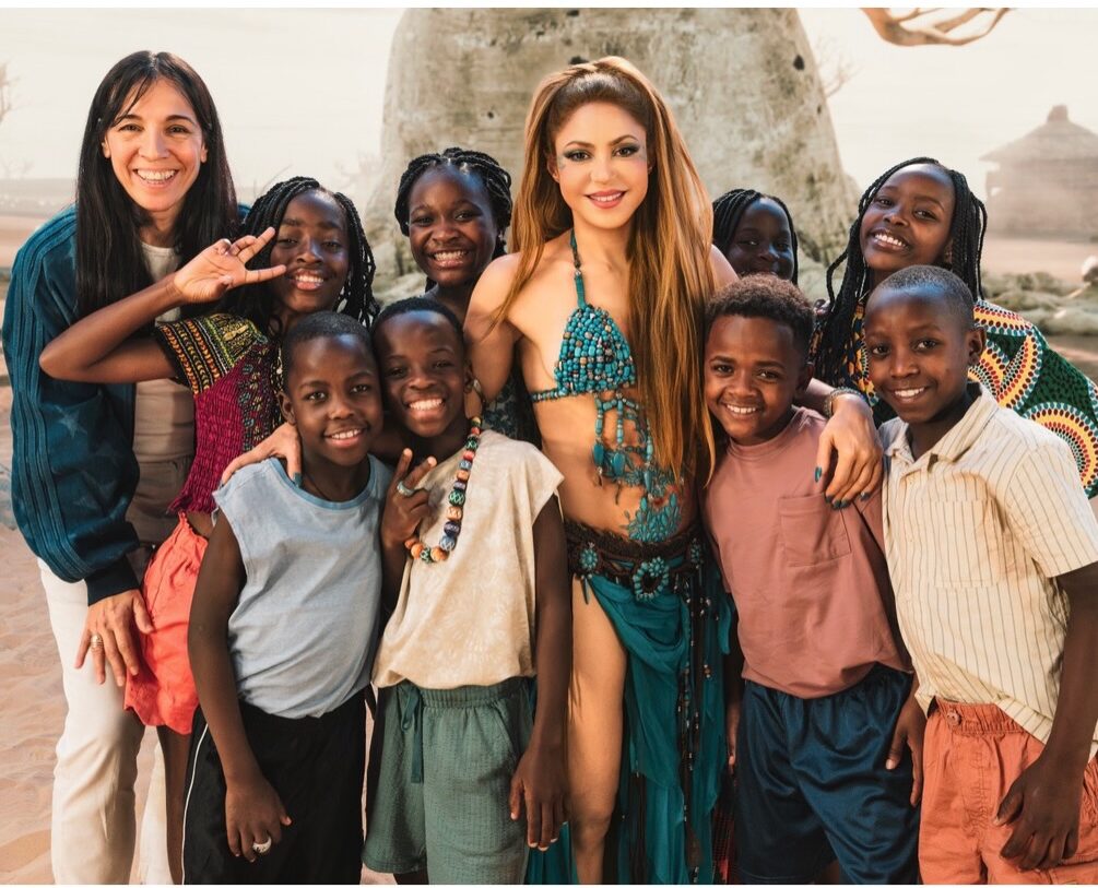 Too Cute! See These Photos of Shakira & Uganda’s Ghetto Kids on the World Cup Anthem Set