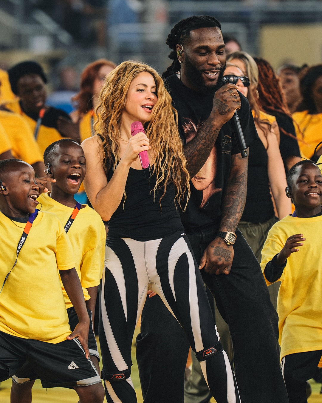 How to Watch Burna Boy & Shakira’s Historic FIFA World Cup Final Halftime Show Tonight