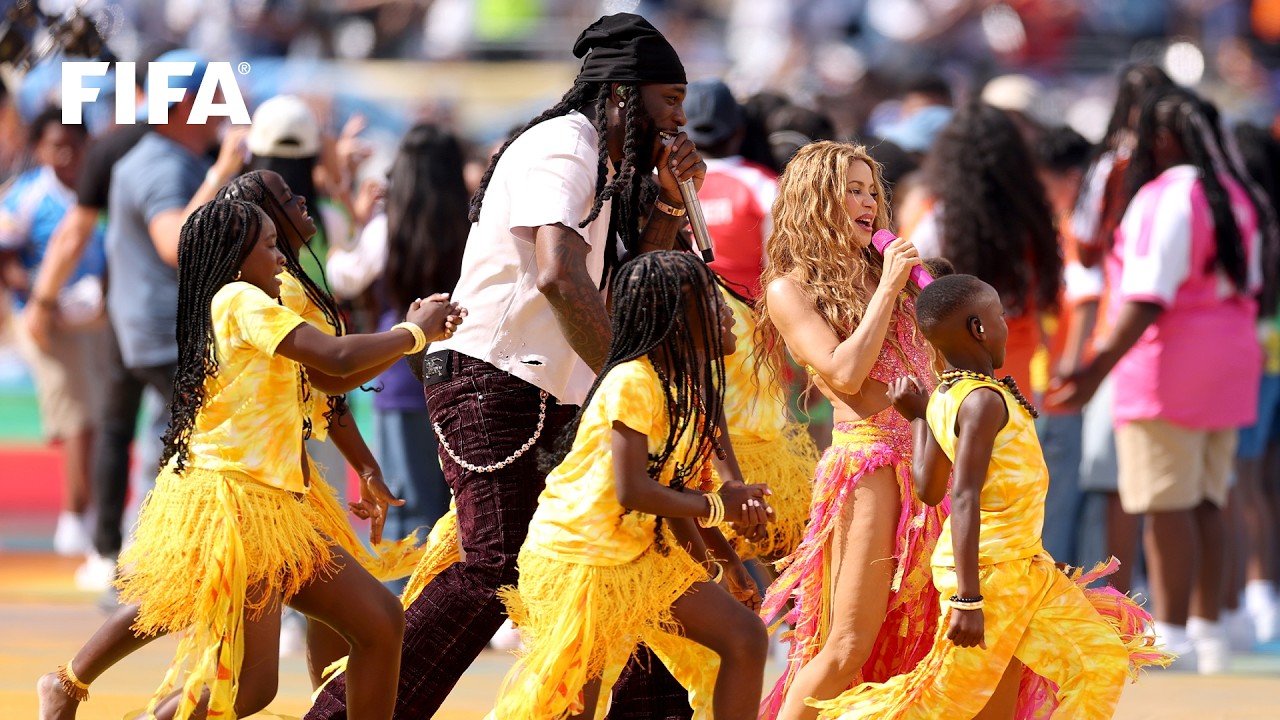Watch Burna Boy, Shakira & the Ghetto Kids Perform ‘Dai Dai’ at the FIFA World Cup Final Halftime Show